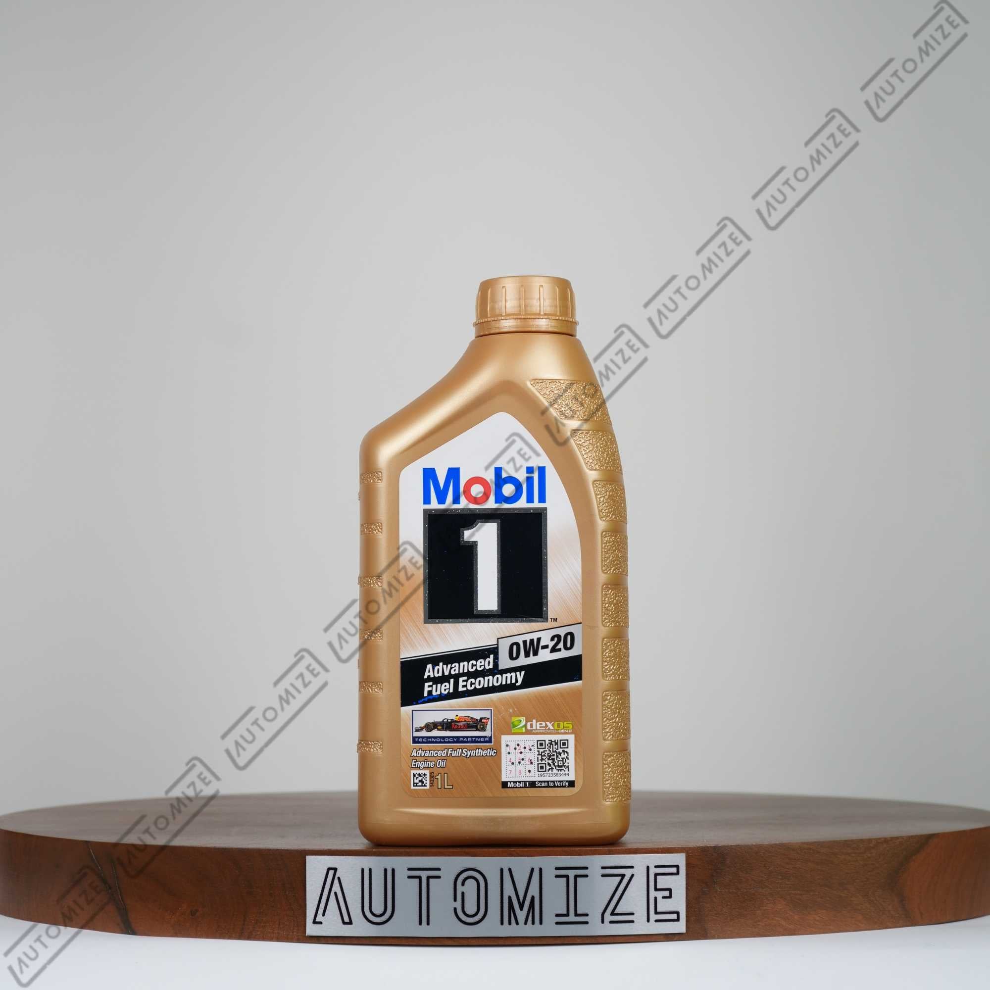 Mobil1 Advanced Fuel Economy Fully Synthetic Engine Oil SAE 0W - 20 (1l) - Automize