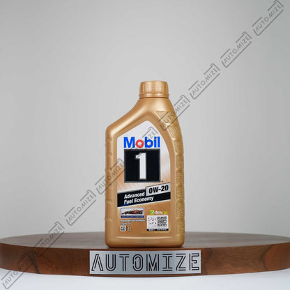 Mobil1 Advanced Fuel Economy Fully Synthetic Engine Oil SAE 0W - 20 (1l) - Automize