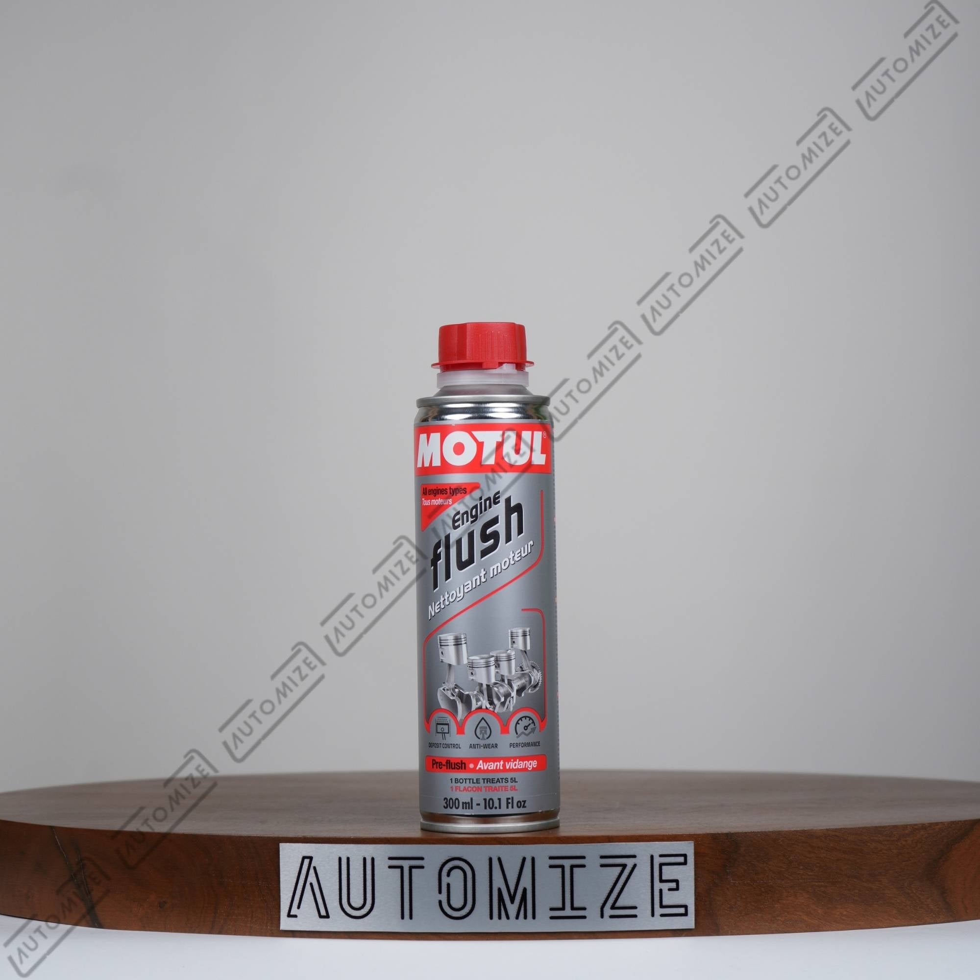 Motul Engine Flush for All Oil Types (300ml) - Automize