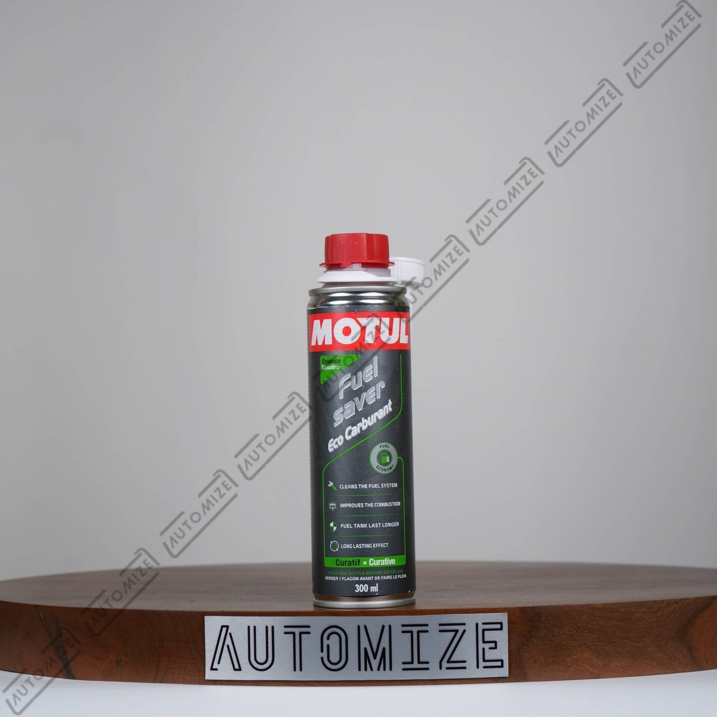 Motul Fuel Saver Eco Carburant Additive for Gasoline Systems (300ml) - Automize