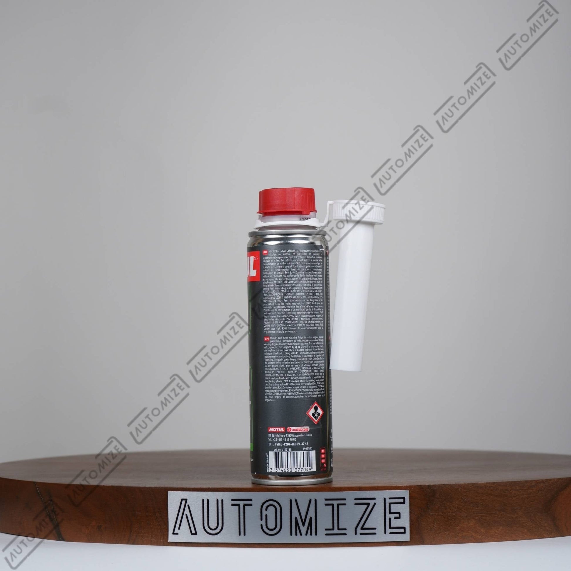 Motul Fuel Saver Eco Carburant Additive for Gasoline Systems (300ml) - Automize