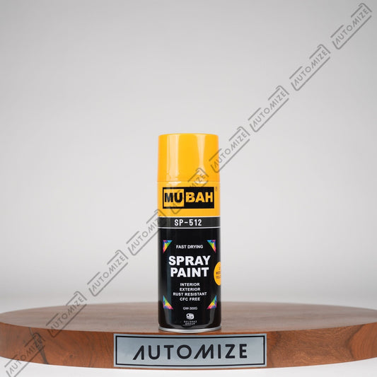 Mubah SP - 512 Spray Paint 25 - Medium Yellow (400ml) - Automize