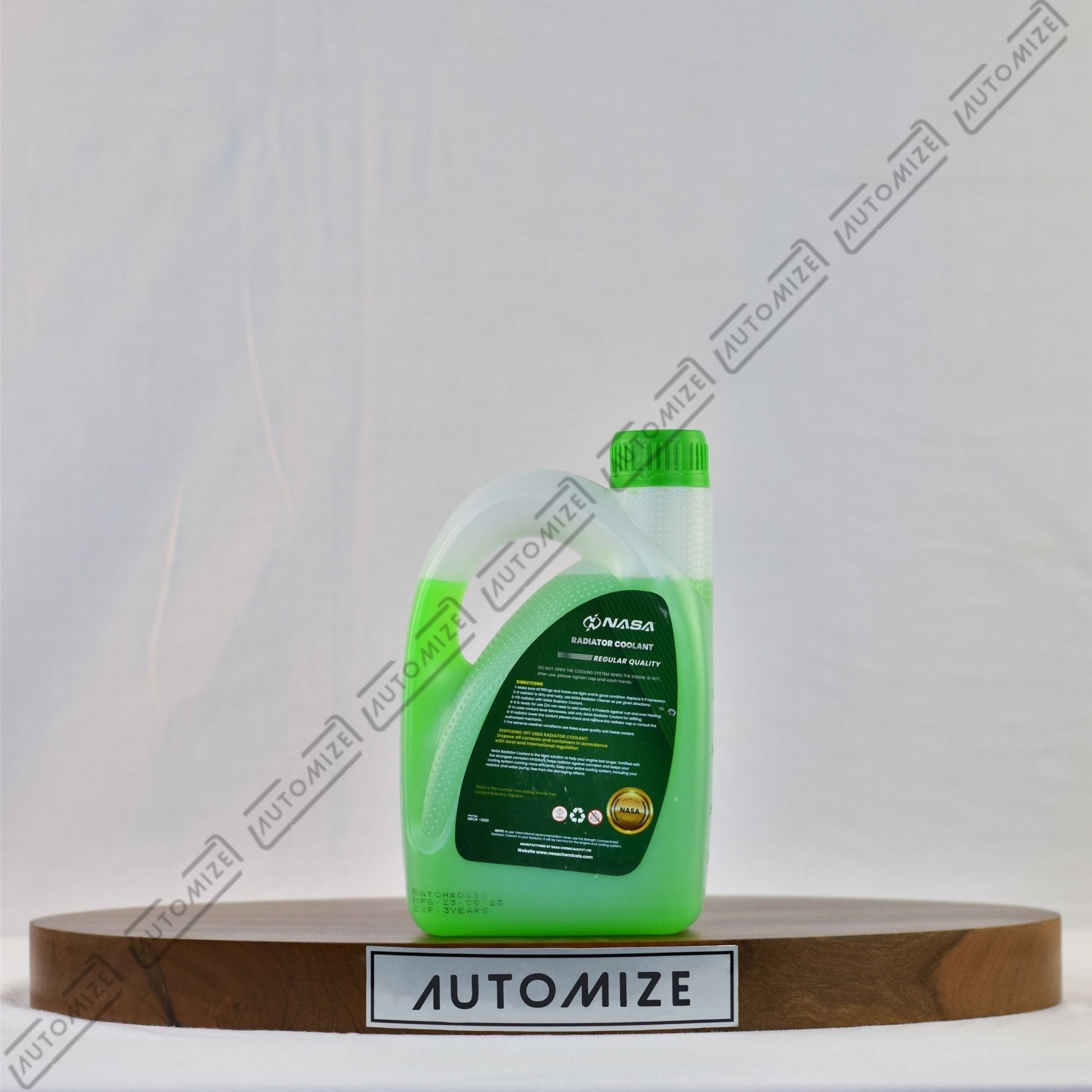 Nasa Radiator Coolant Regular Quality [Green] - 1 L - Automize