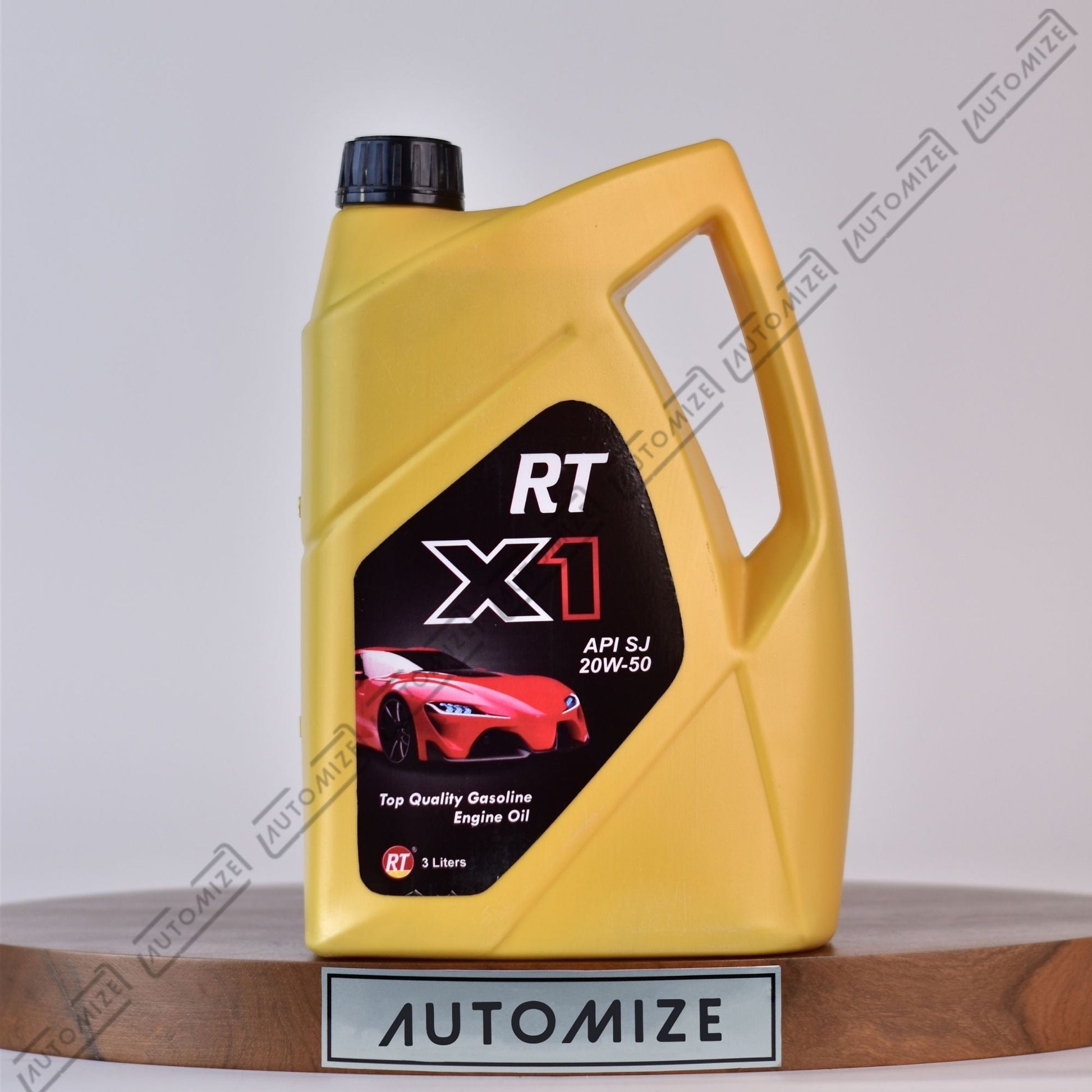 RT X1 API SJ 20W - 50 Top Quality Gasoline Engine Oil (3l) - Automize