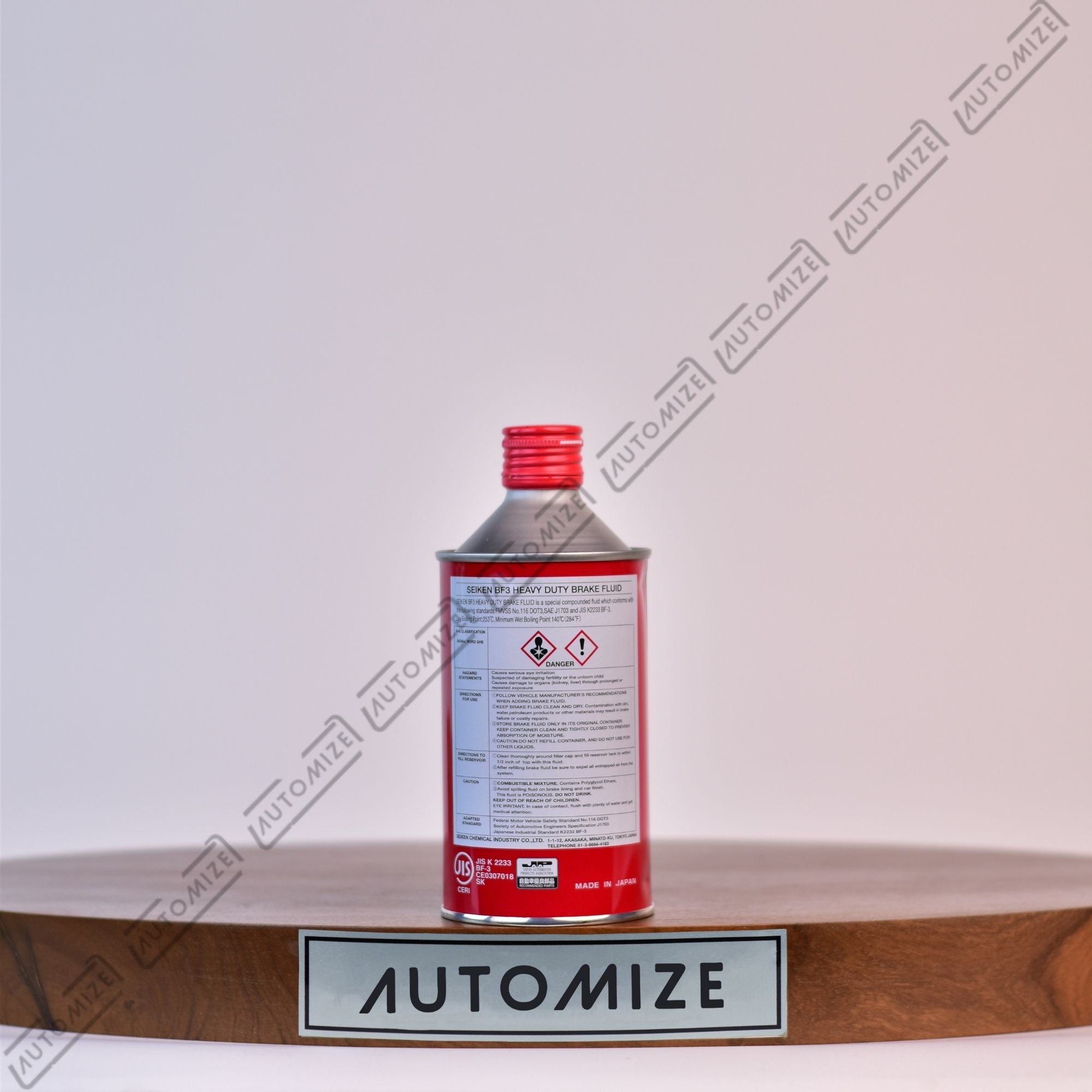 Seiken Genuine BF3 Heavy Duty Brake Fluid (355ml) - Automize