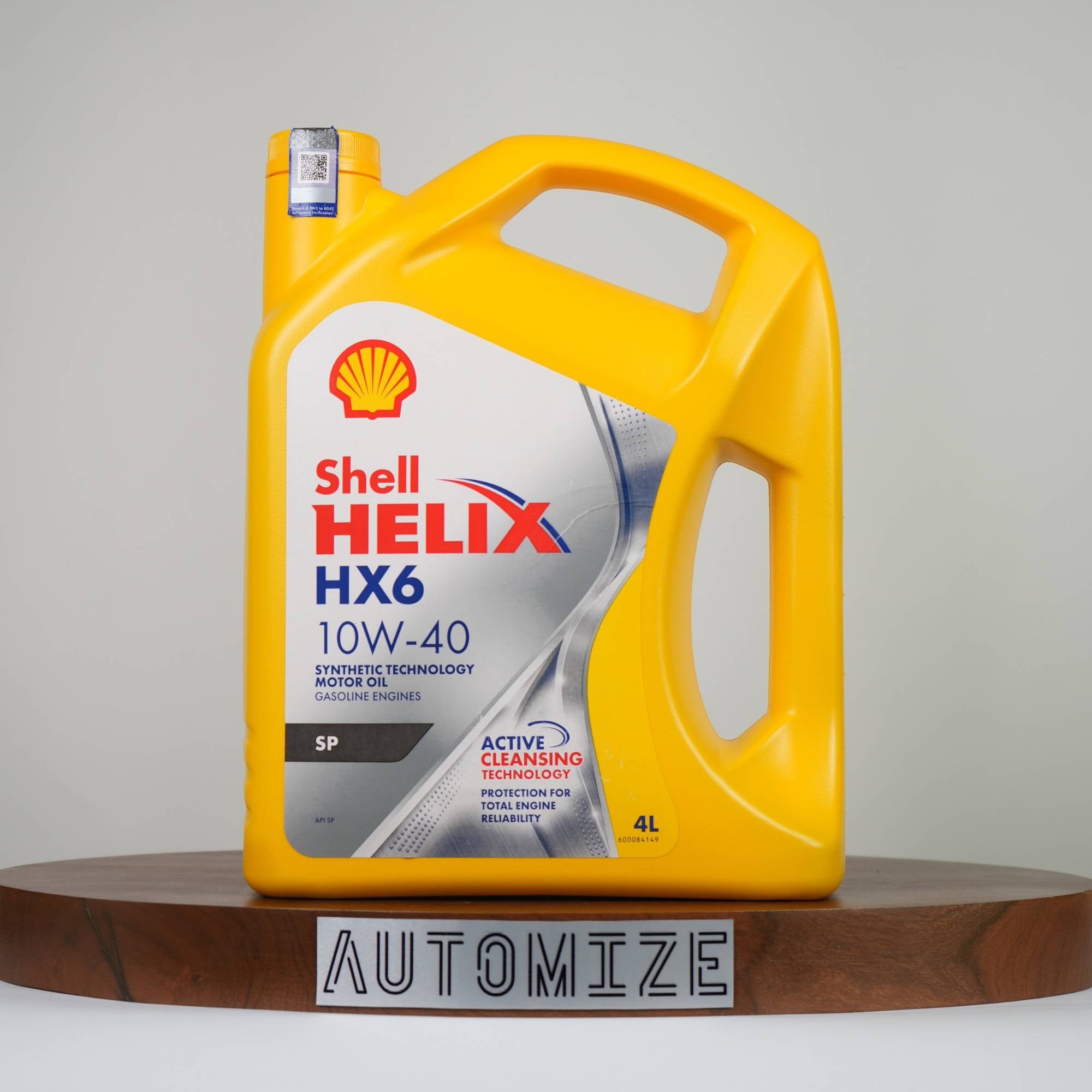 Shell Helix HX6 SP 10W - 40 Synthetic for Gasoline Engines (4l) - Automize