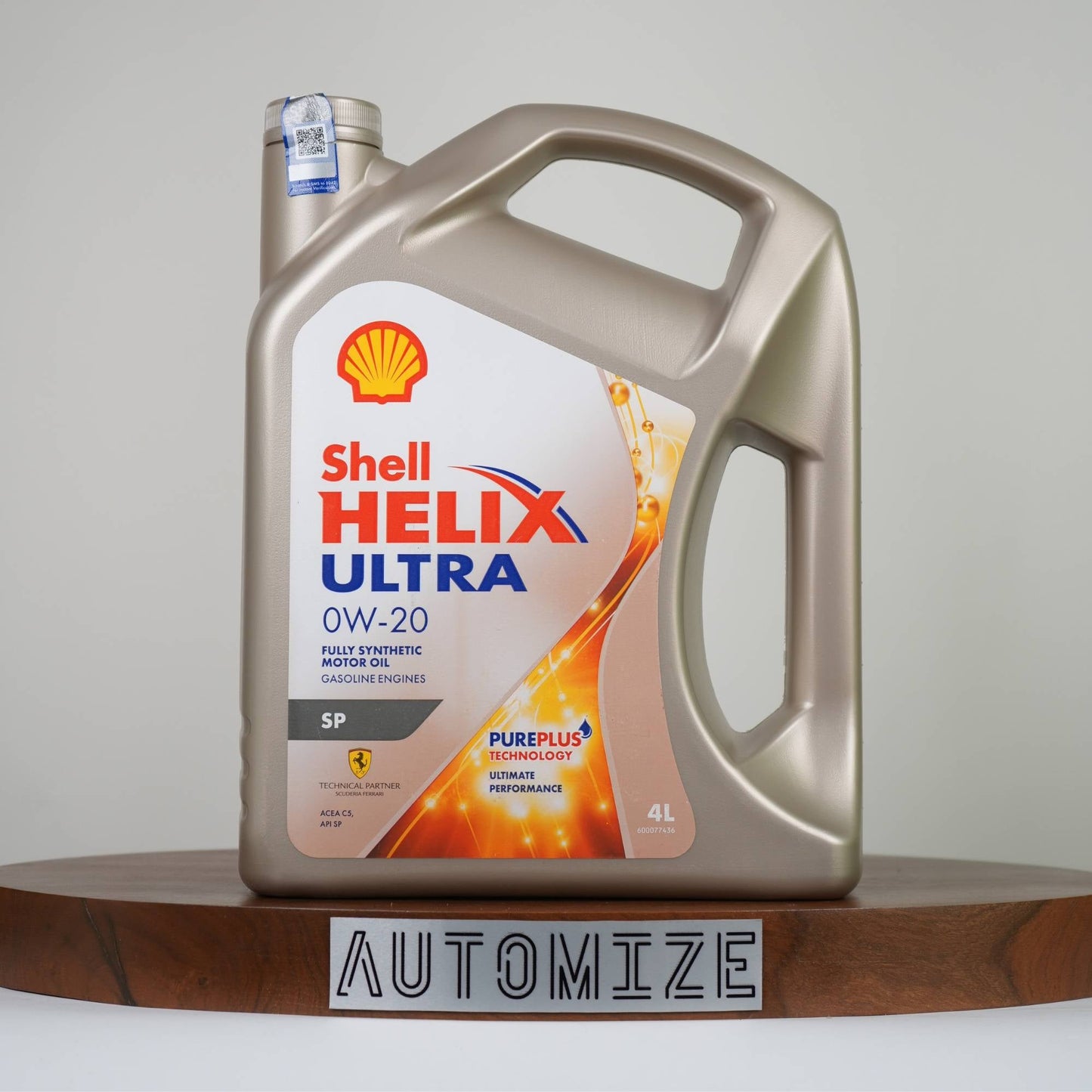 Shell Helix Ultra SP 0W - 20 Fully Synthetic for Gasoline Engines (4l) - Automize