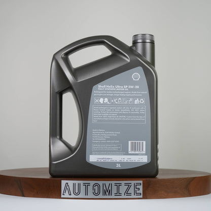 Shell Helix Ultra SP 5W - 20 Fully Synthetic for Gasoline Engines (3l) - Automize