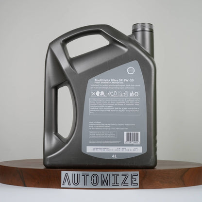 Shell Helix Ultra SP 5W - 20 Fully Synthetic for Gasoline Engines (4l) - Automize