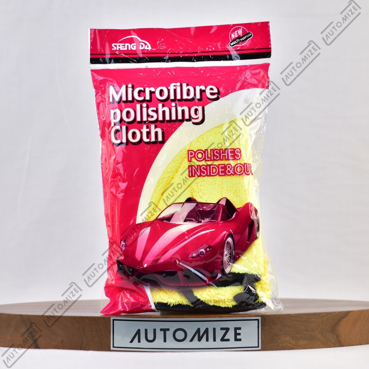 Sheng Da Microfibre Polishing Cloth Polishes Inside and Out - Automize