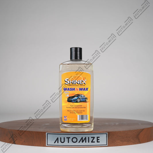 Shinex Professional Grade Wash and Wax Foaming [Citrus] (473ml) - Automize