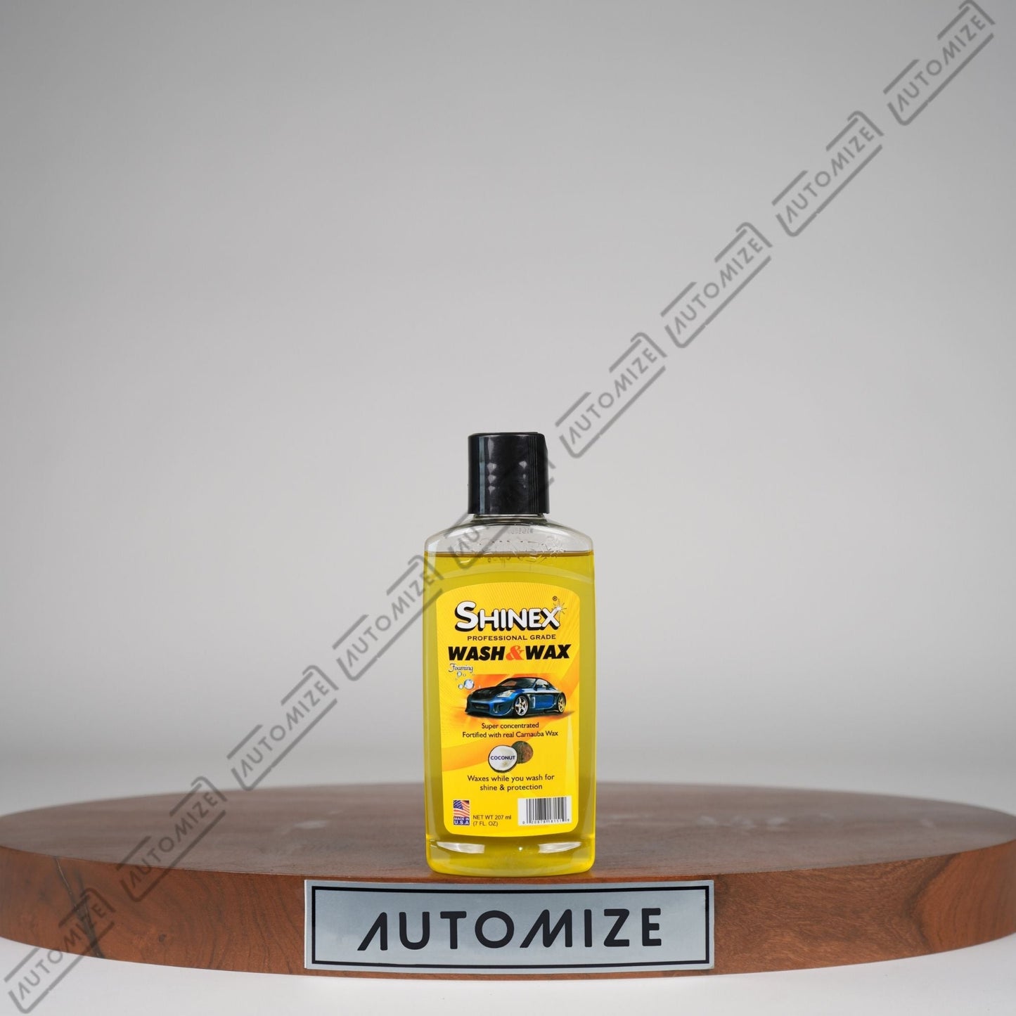 Shinex Professional Grade Wash and Wax Foaming [Coconut] (207ml) - Automize