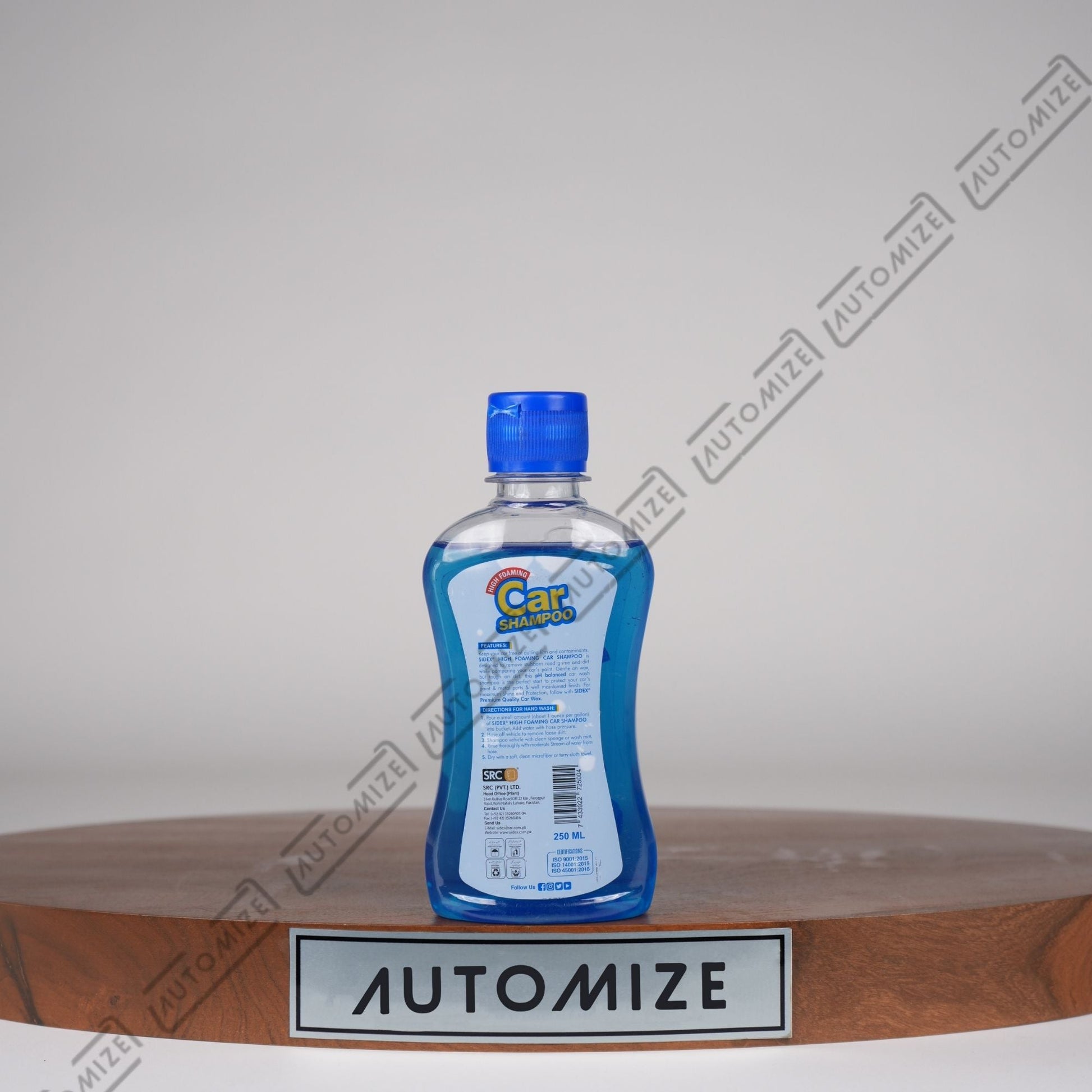 Sidex High Foaming Car Shampoo (250ml) - Automize