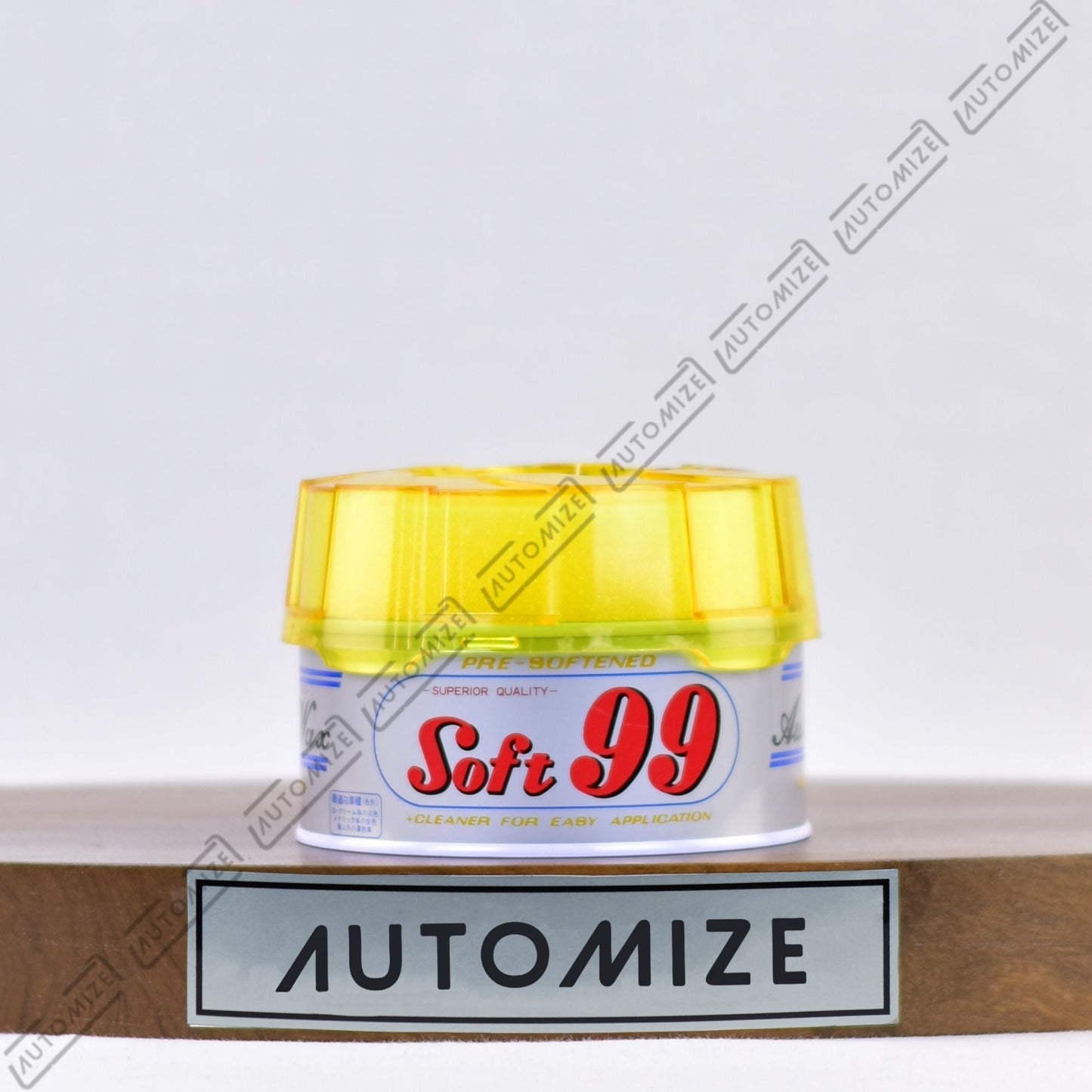 Soft99 Pre Softened Auto Wax and Cleaner (280g) - Automize