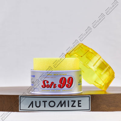 Soft99 Pre Softened Auto Wax and Cleaner (280g) - Automize