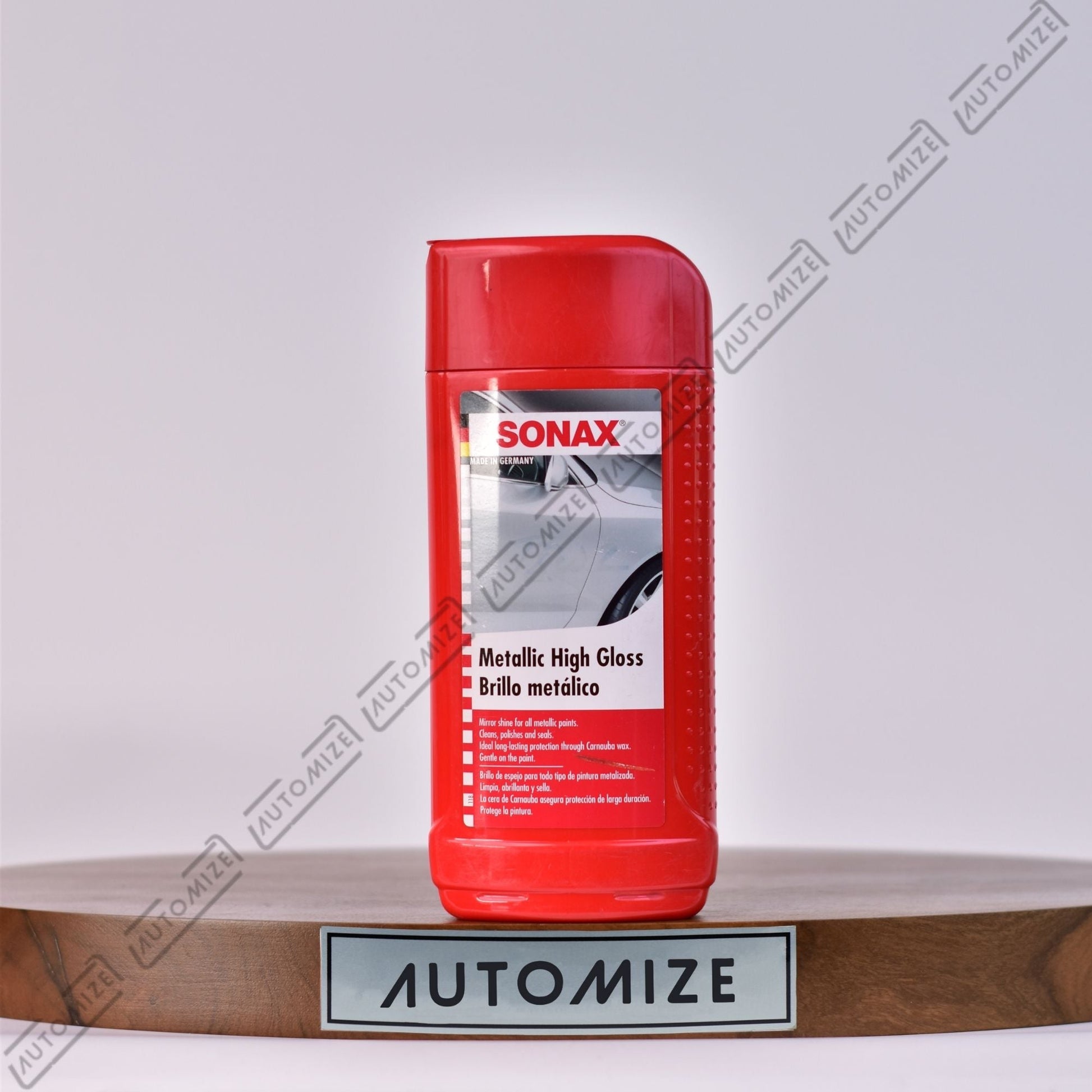 Sonax Metallic High Gloss Wax (500ml) - Automize