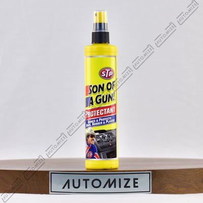 STP Son of a Gun Protectant Shines and Protects Vinyl, Rubber Plastic (295ml) - Automize