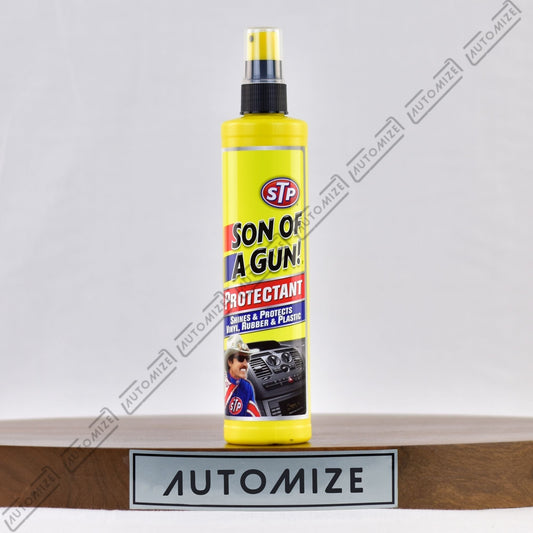 STP Son of a Gun Protectant Shines and Protects Vinyl, Rubber Plastic (295ml) - Automize