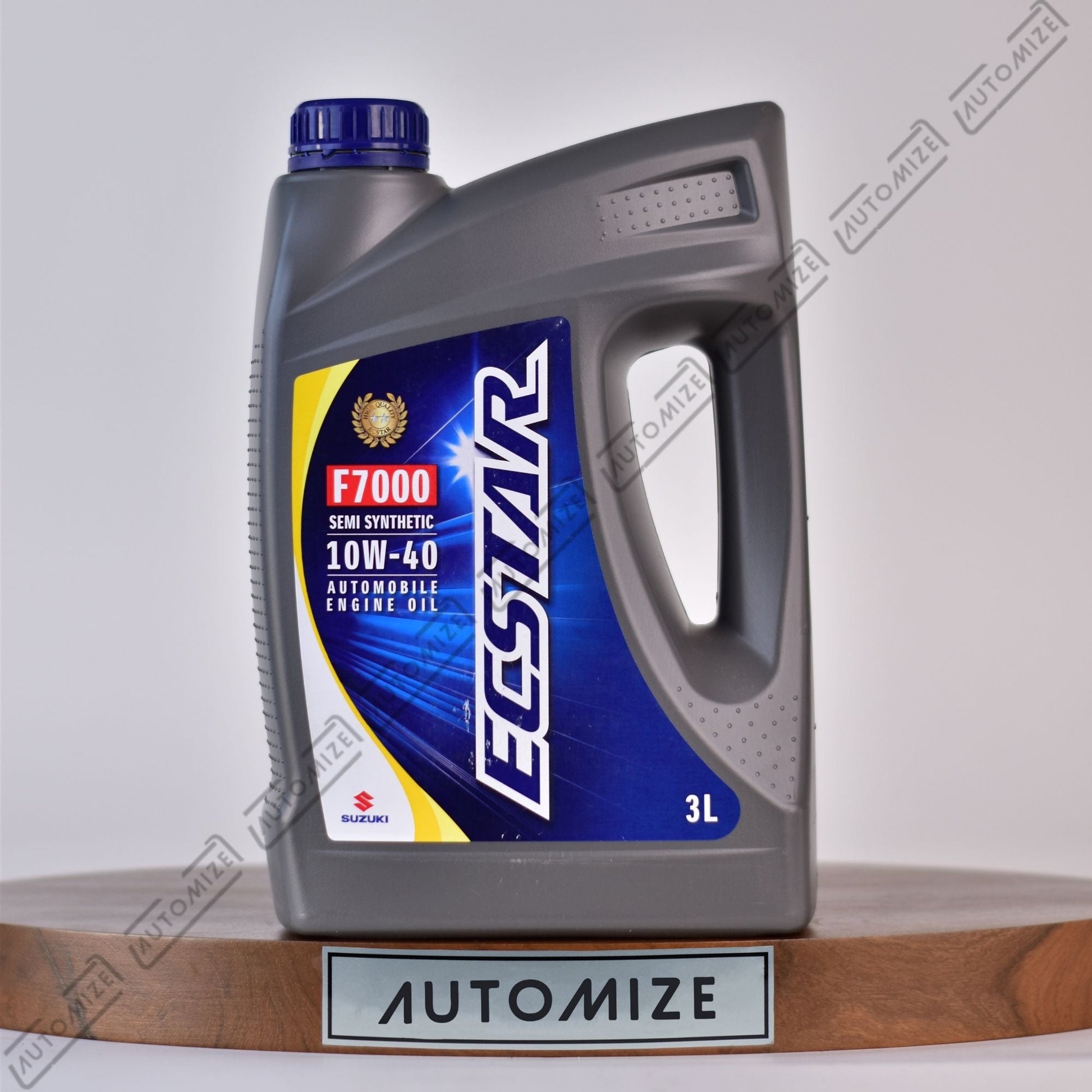 Suzuki F7000 10W - 40 ECSTAR Genuine Automobile Engine Oil - Semi Synthetic (3l) - Automize