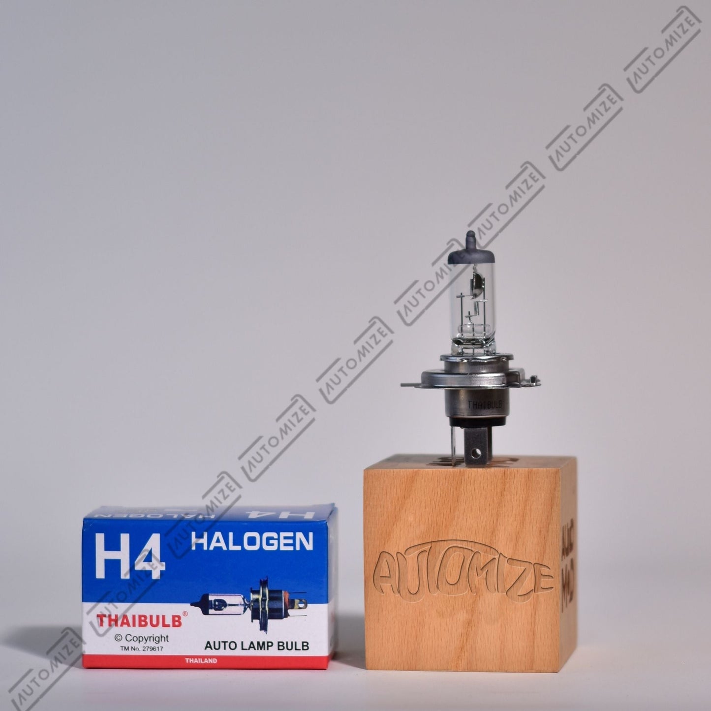 Thaibulb Halogen Auto Lamp Bulb - H4 (0443E) - Automize