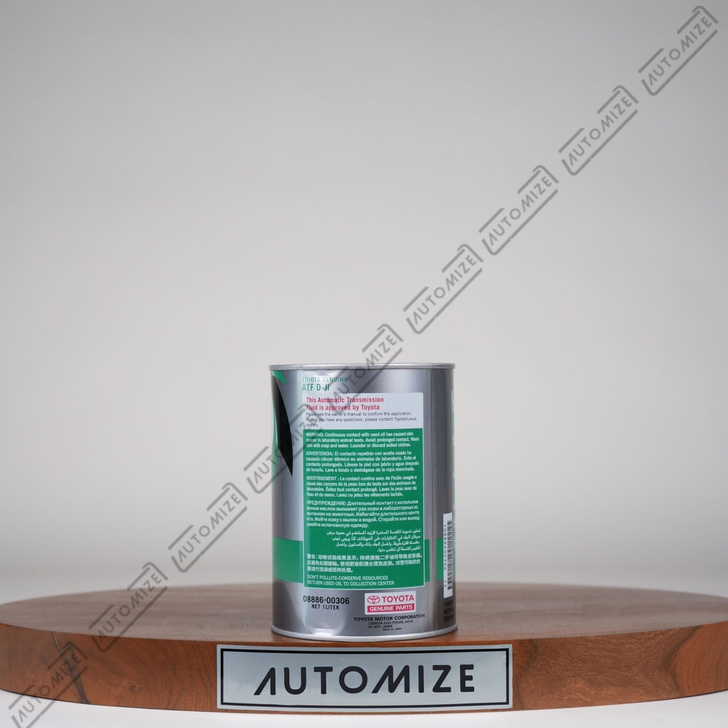 Toyota Automatic Transmission Fluid D - II (1l) - Automize