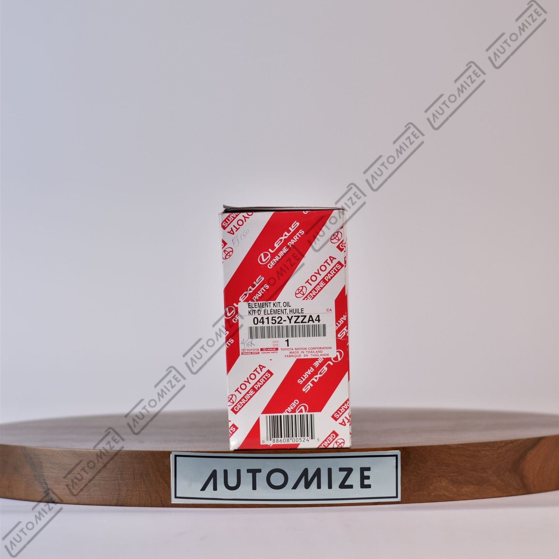 Toyota Genuine Parts - Element Oil Filter (04152 - YZZA4) - Automize