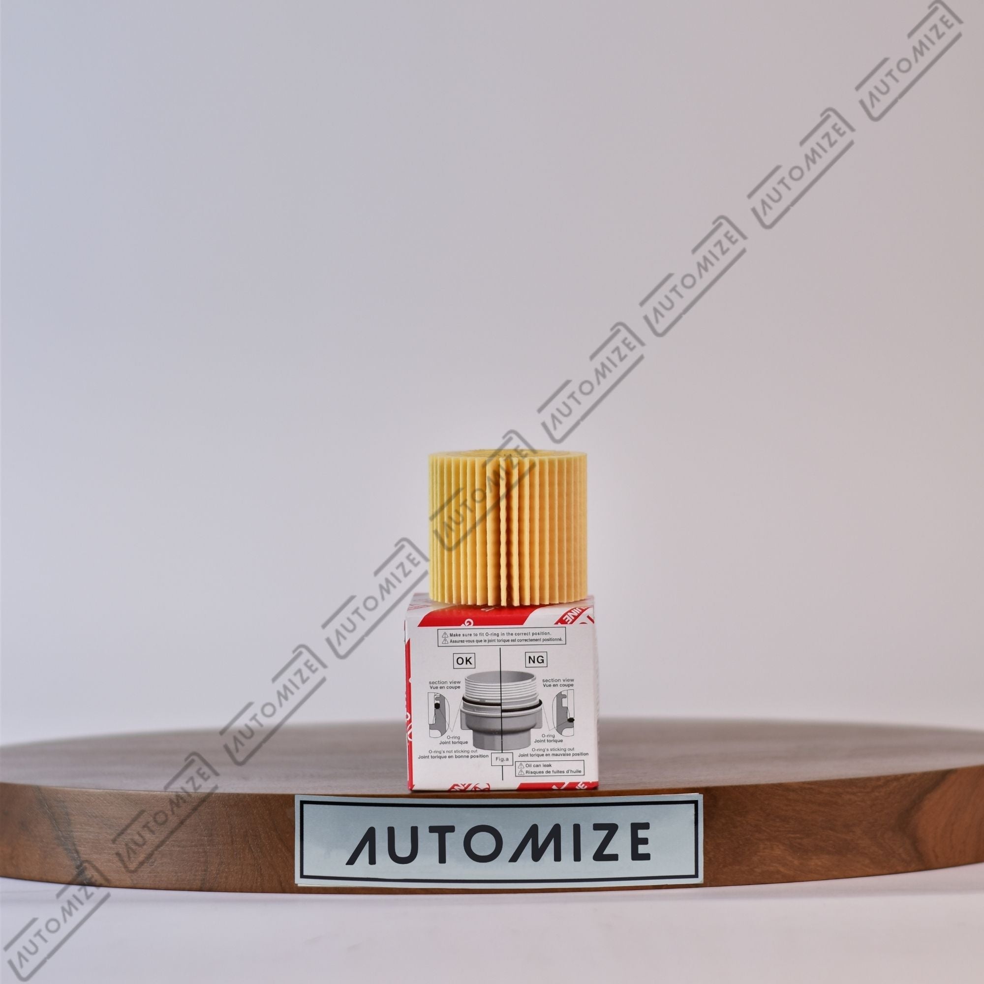 Toyota Genuine Parts - Element Oil Filter for VITZ,GLI,GRANDE,PRIUS
 (04152 - YZZA6) - Automize
