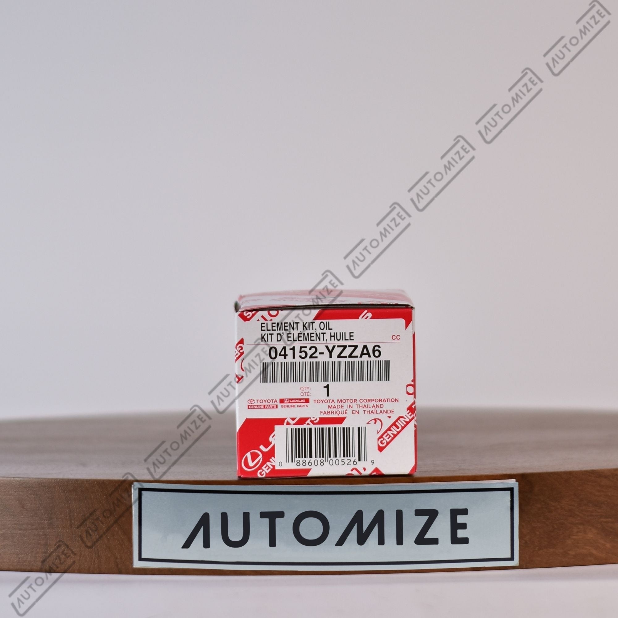 Buy Toyota Genuine Parts - Element Oil Filter for VITZ,GLI,GRANDE,PRIUS (04152 - YZZA6) - Automize