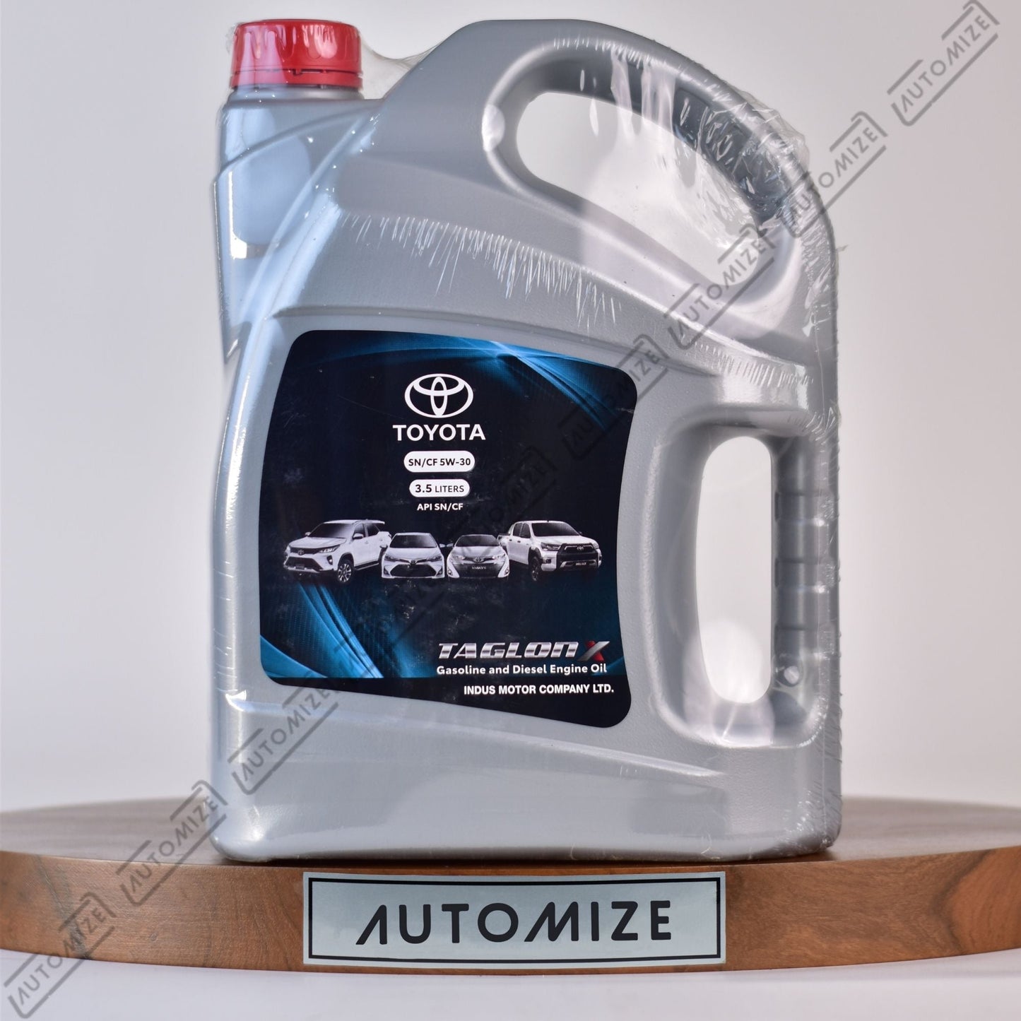 Toyota SN/CF 5W - 30 Taglon X Genuine Gasoline and Diesel Engine Oil - Semi Synthetic (3.5l) - Automize