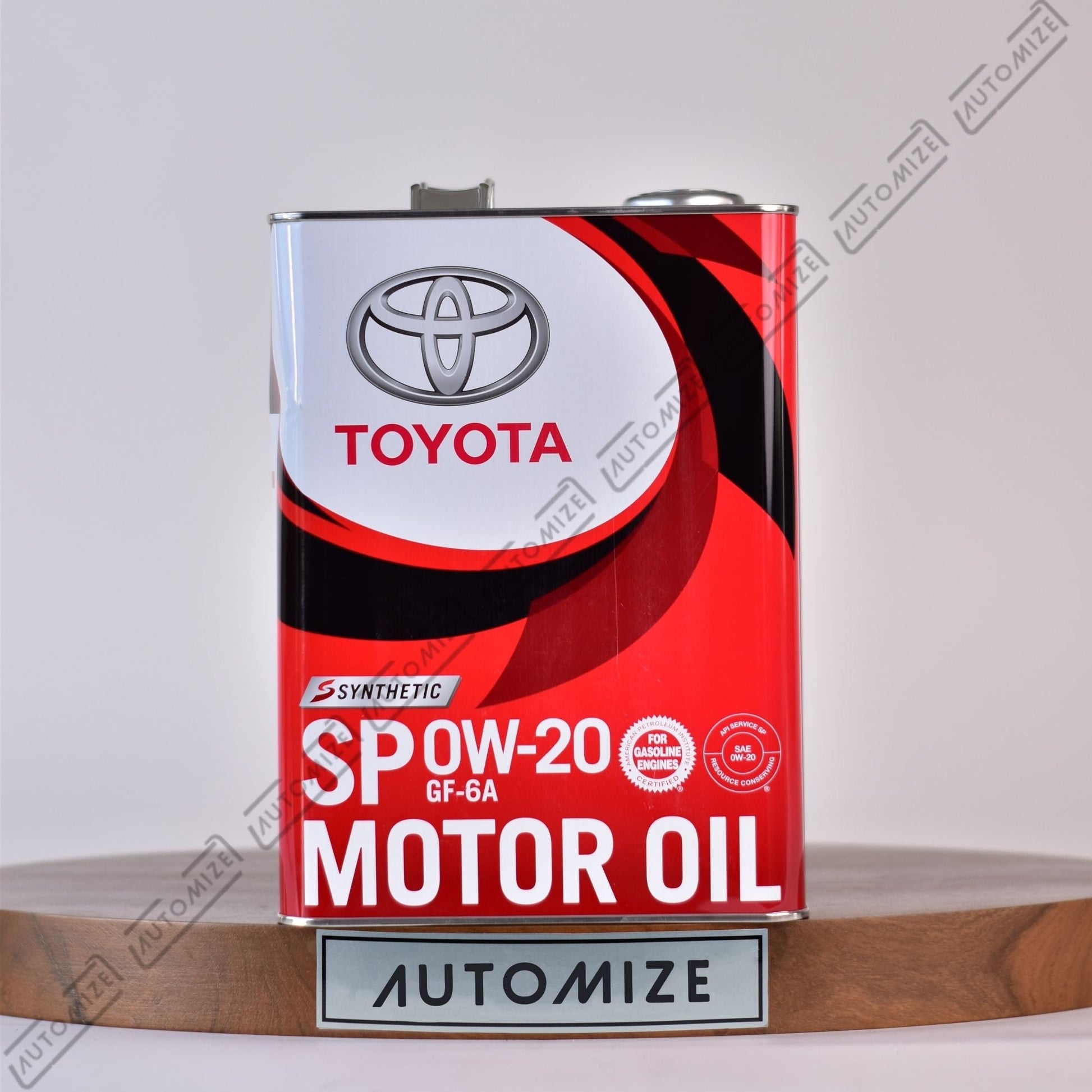 Toyota SP 0W - 20 GF - 6A Genuine Motor Oil - Synthetic (4l) - Automize