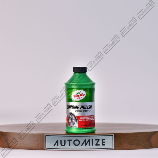 Turtle Wax Chrome Polish & Rust Remover (355ml) - Automize