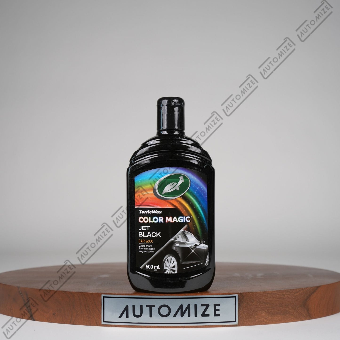 Turtle Wax Colour Magic Jet Black Wax (500ml) - Automize