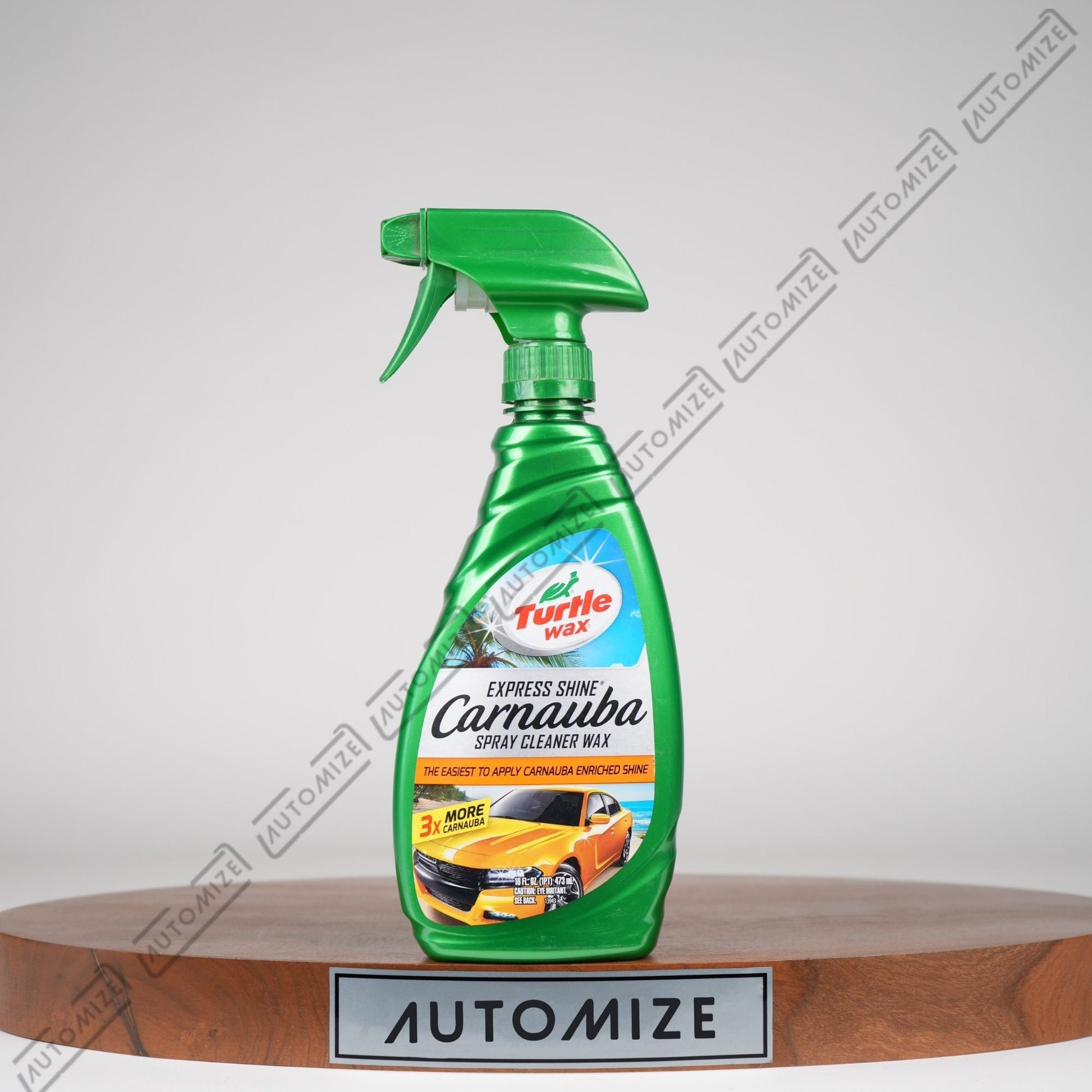 Turtle Wax Express Shine Carnauba Spray Cleaner Wax (473ml) - Automize