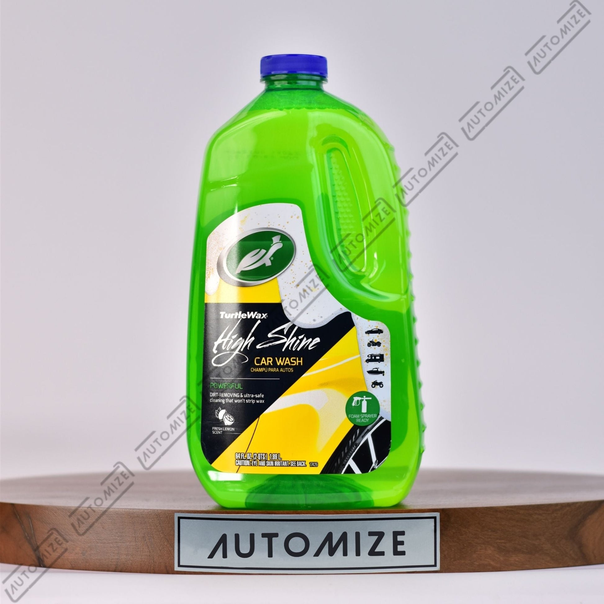 Turtle Wax High Shine Car Wash (1.89l) - Automize