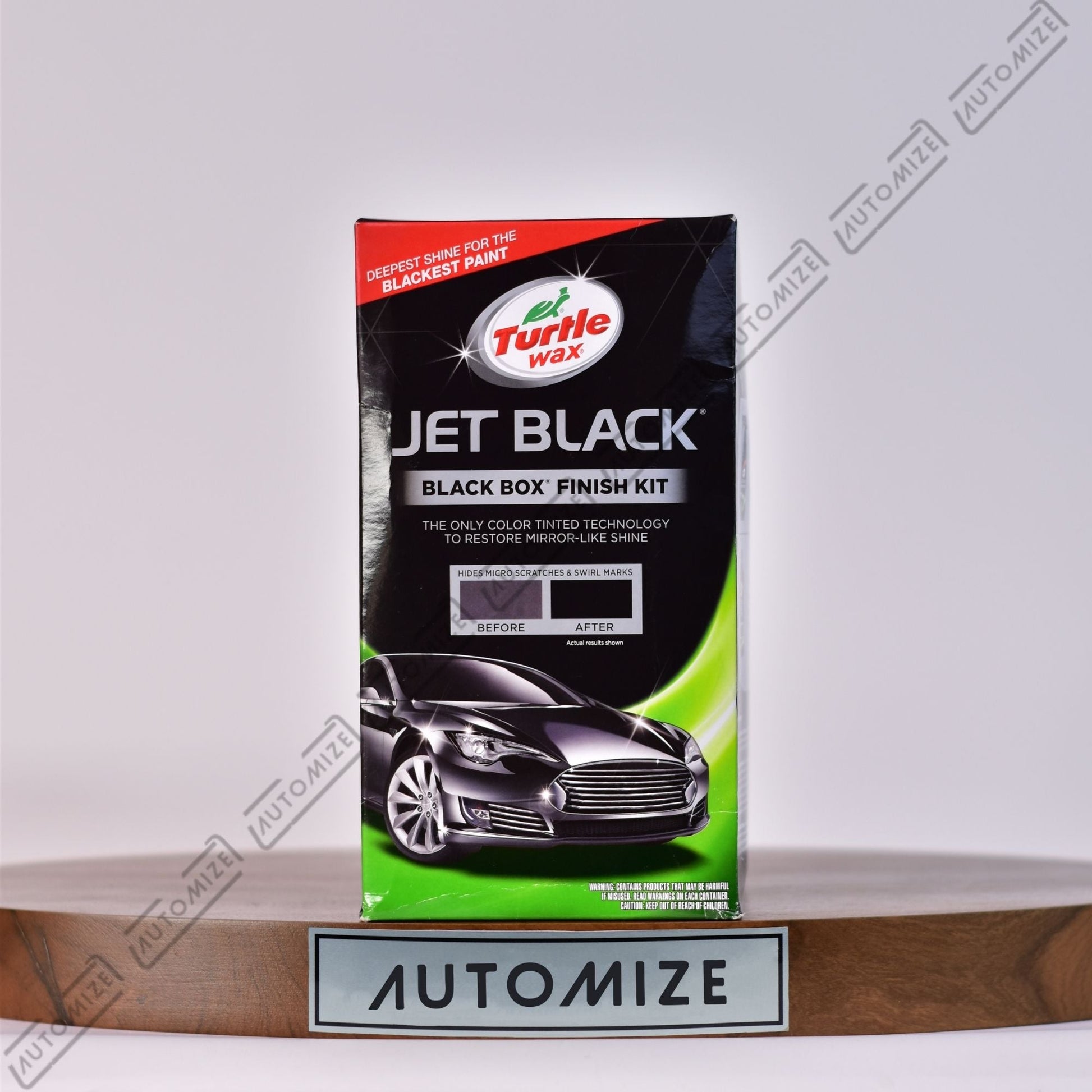 Turtle Wax Jet Black Black Box Finish Kit - Automize