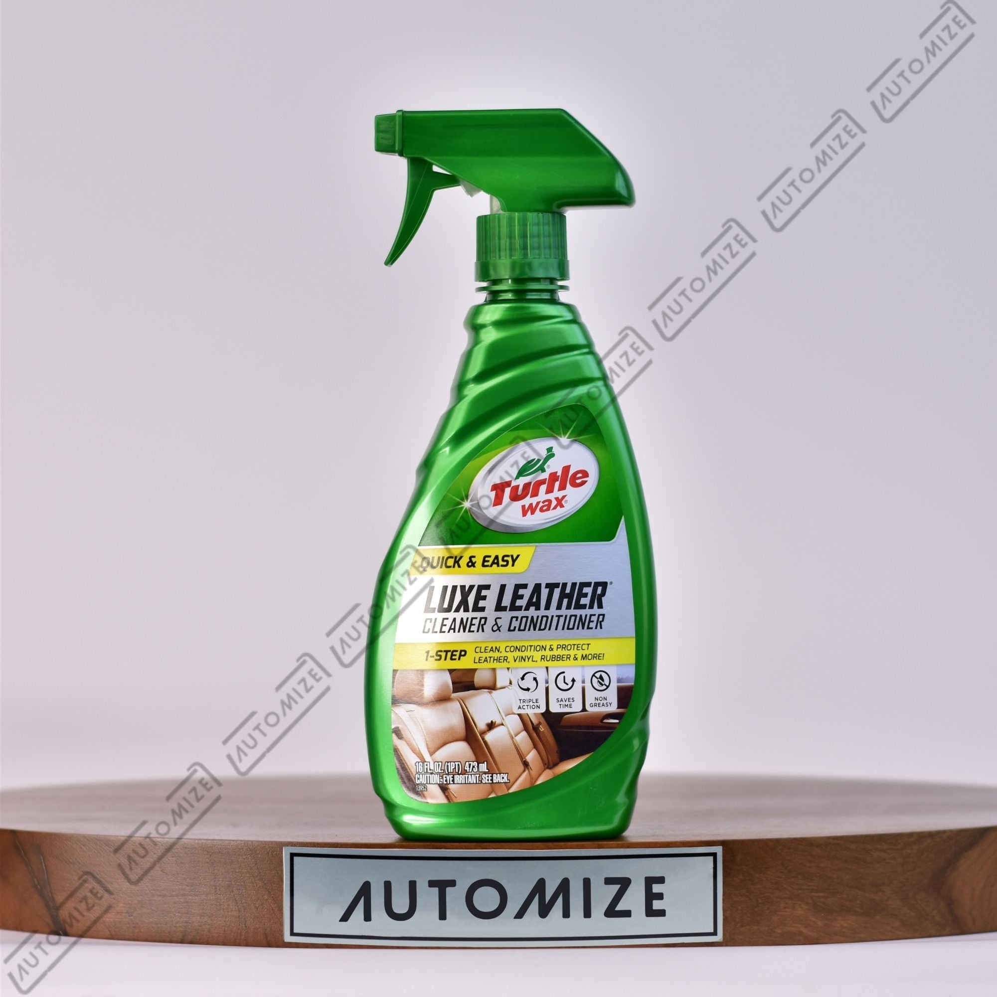 Turtle Wax Luxe Leather Cleaner and Conditioner (473ml) - Automize