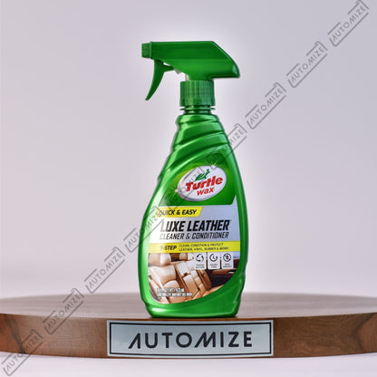 Turtle Wax Luxe Leather Cleaner and Conditioner (473ml) - Automize