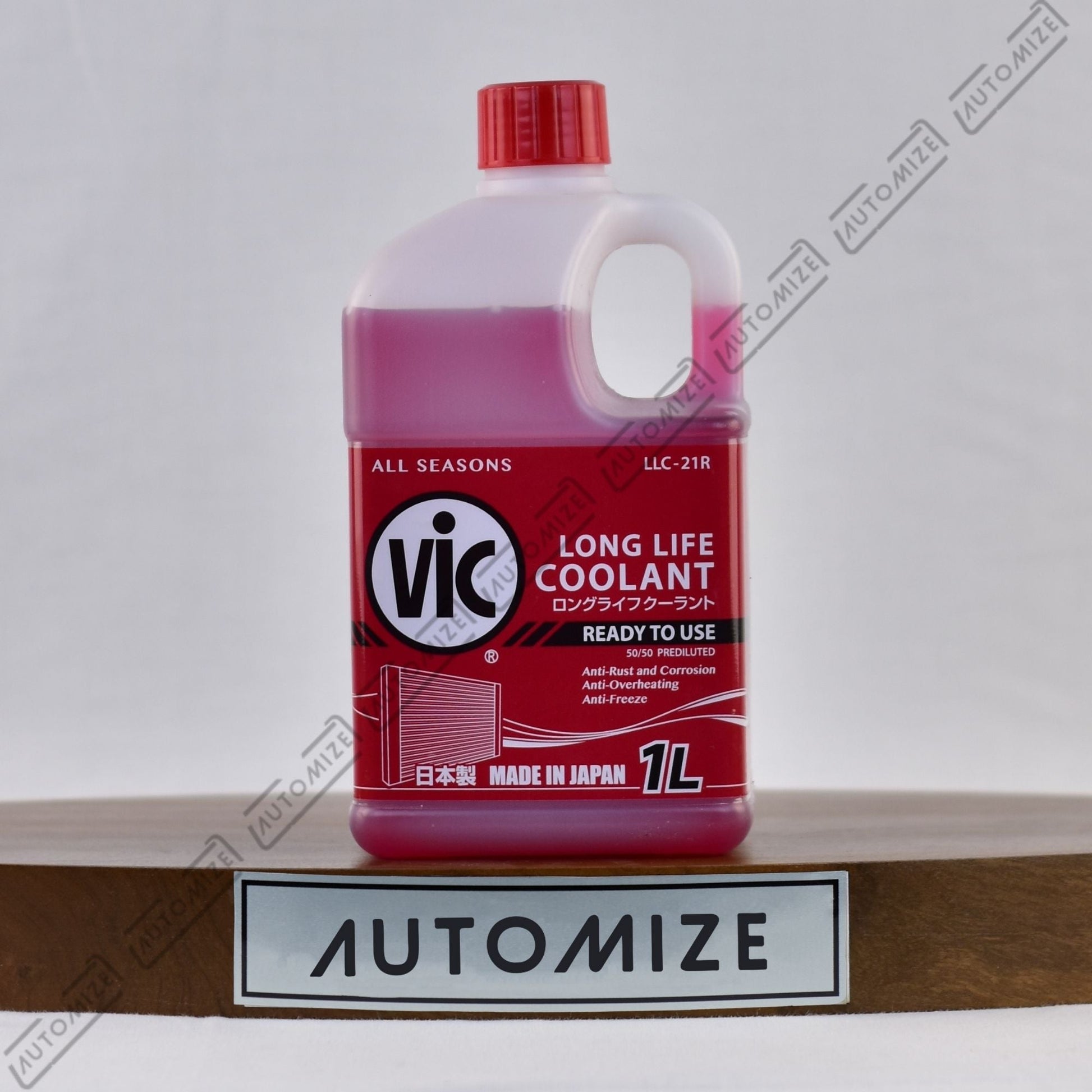 Vic Long Life Coolant All Seasons Ready to Use - 1L - Automize