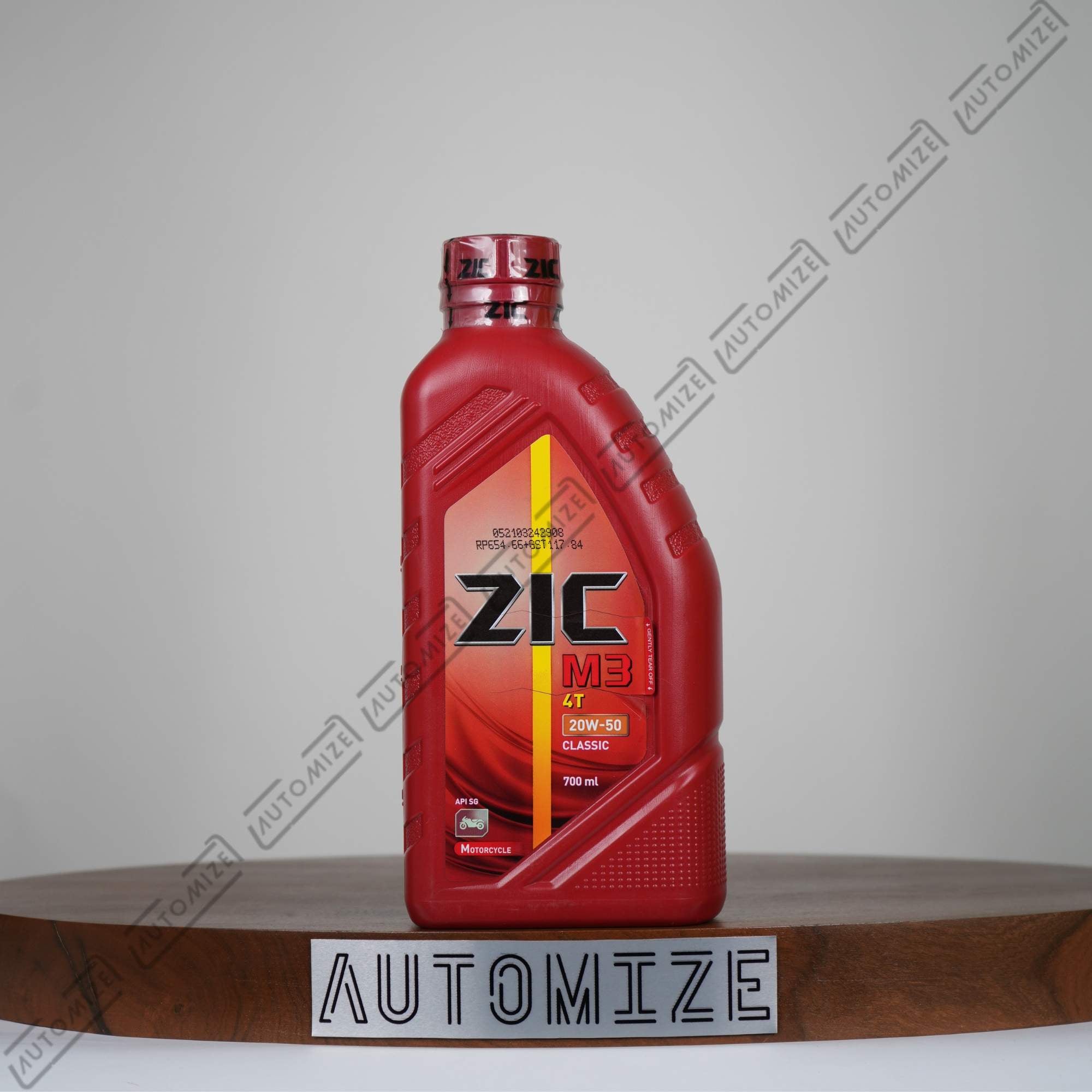 ZIC M3 4T 20W - 50 Classic (Motorcycle Oil) (700ml) - Automize